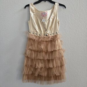 NWT Neiman Marcus Phoebe Couture Tulle Dress 2 XS